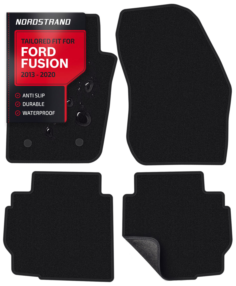 Set of 4 Floor Mats for 2013-2020 Ford Fusion