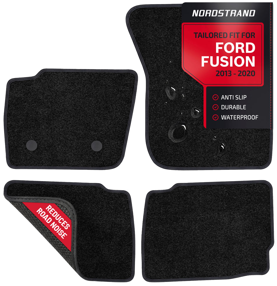 Set of 4 Floor Mats for 2013-2020 Ford Fusion