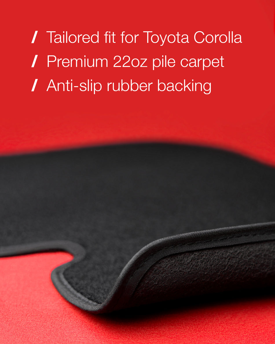 Set of 4 Floor Mats for 2014-2019 Toyota Corolla